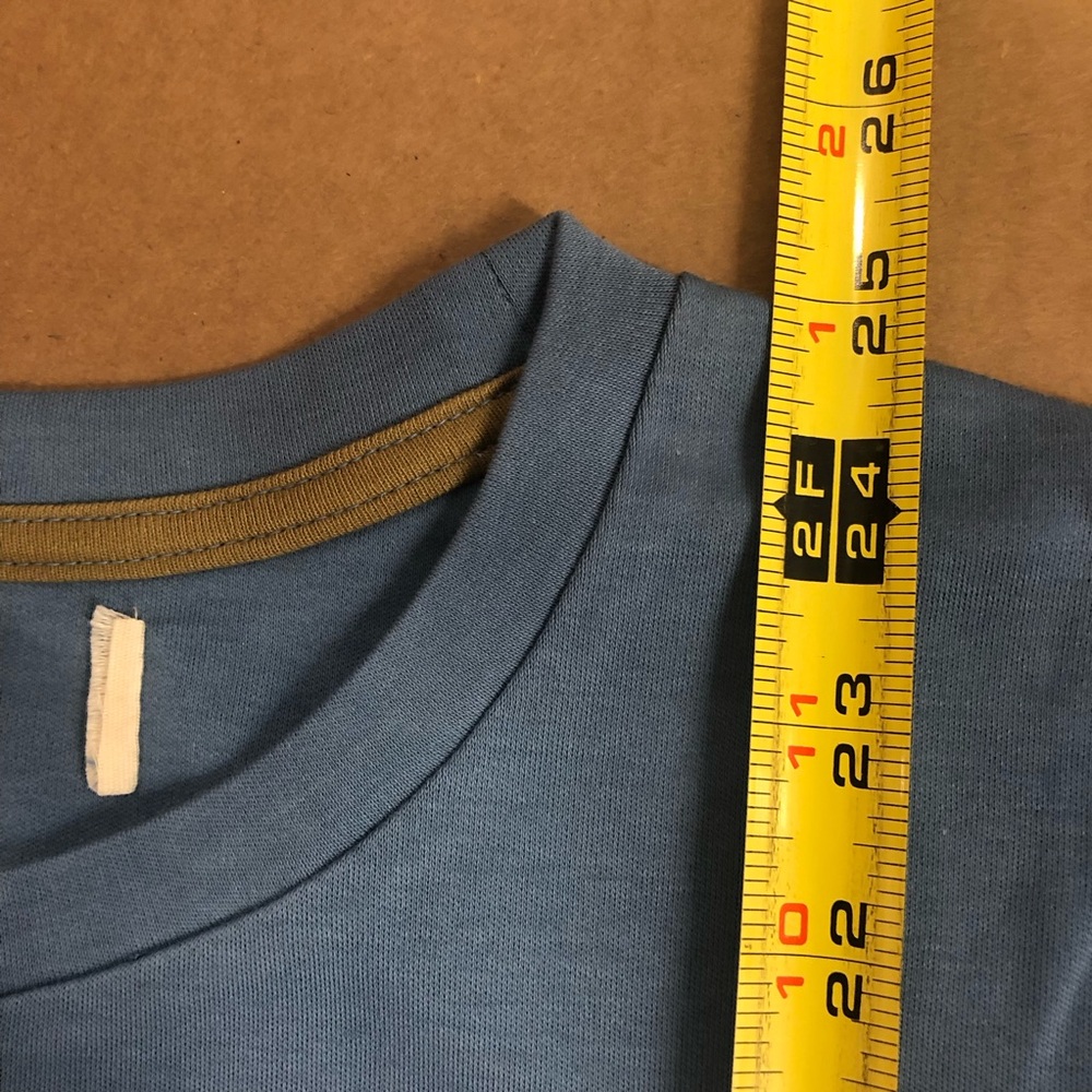 New Lot of 5 t-shirts. Organic Cotton Blue Kids Short Sleeve Tee. Youth Small. - Picture 7 of 8